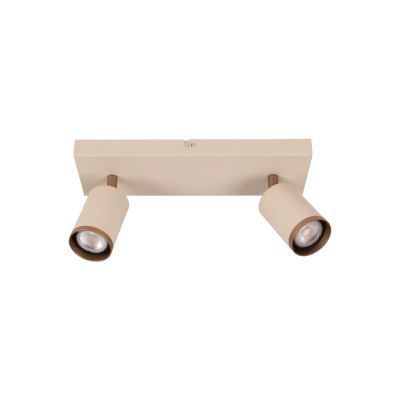 Lucide REGINA - Ceiling spotlight - 2xGU10 - Taupe